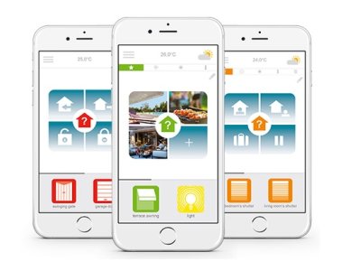Smart Home System Somfy Connexoon.