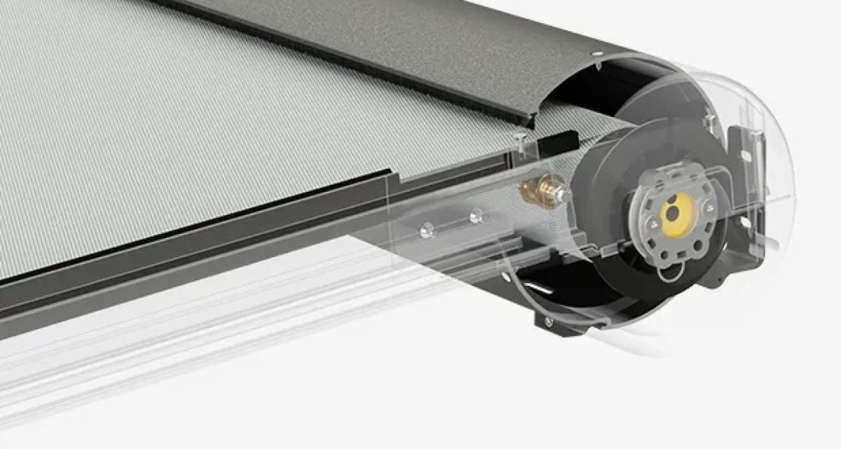 Frimey Pergotex Pergolamarkise Elektromotor