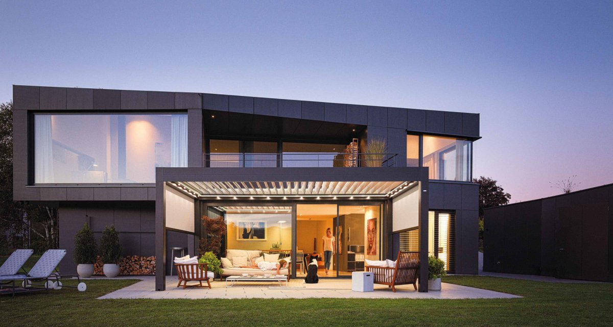 Frimey Lamellendach Wohnhaus