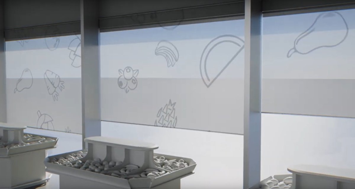 Frimey Innenrollo Supermarkt