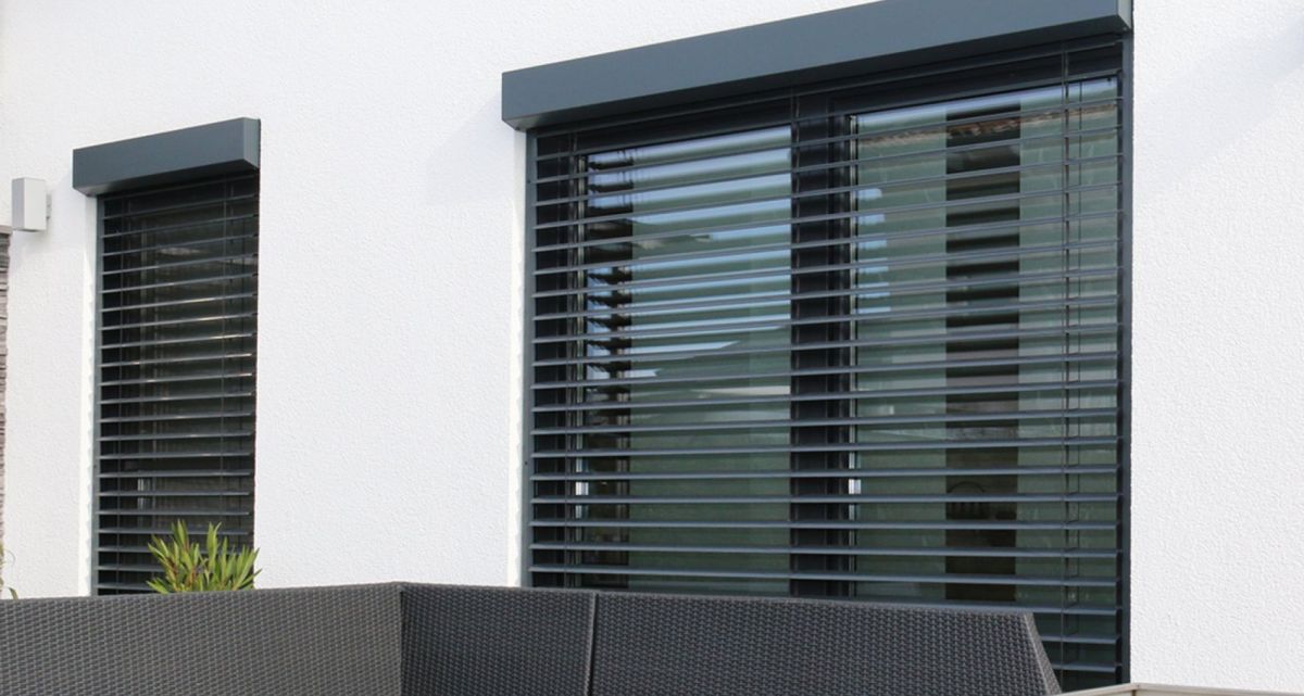 Frimey Vorbauraffstore Terrassentür