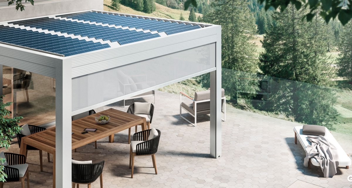 Gibus Energy Solar Lamellendach