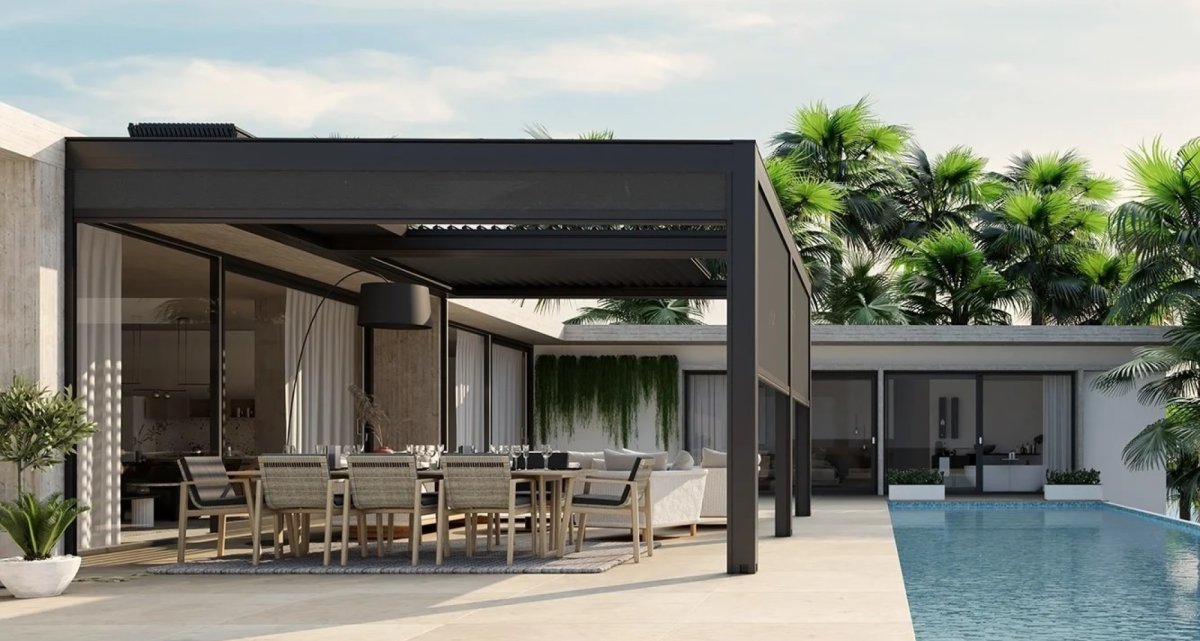 KE Outdoordesign Lamellendach Kendry Skylife