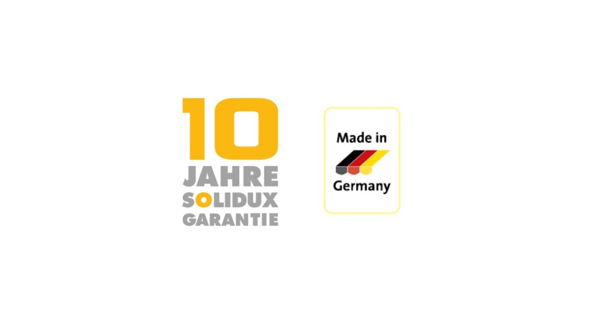Solidux Markisen Garantie