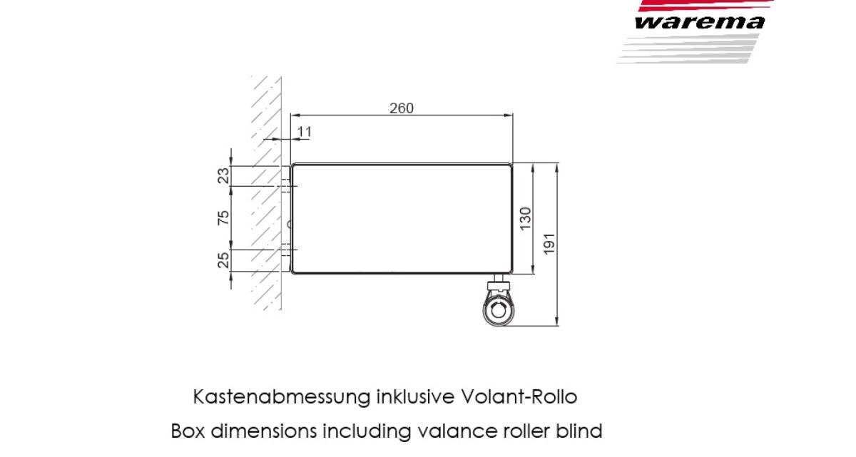 Warema Terrea K50 Kassettenmarkise