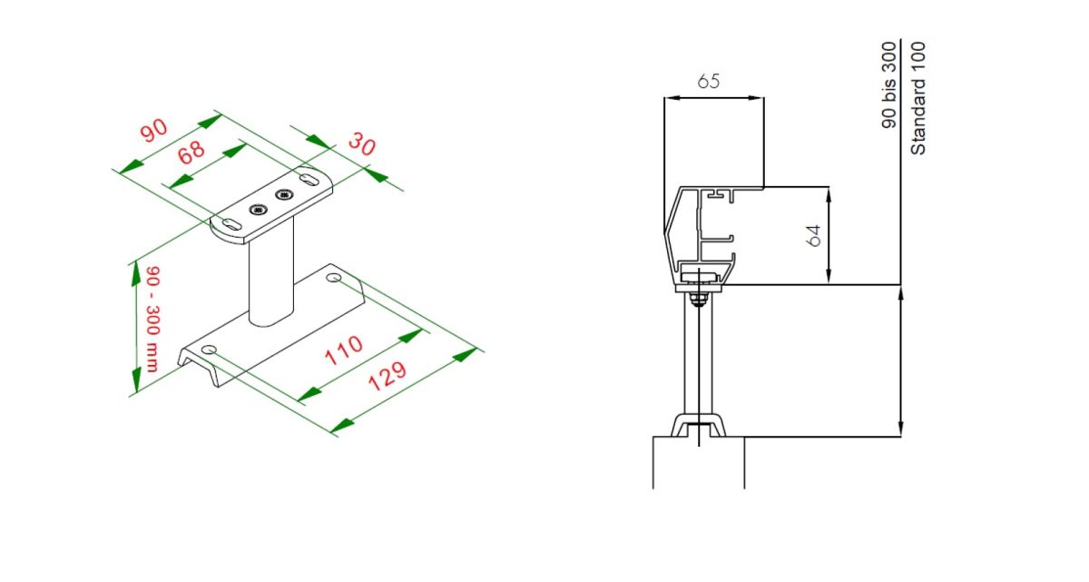 Die Distanzhalter rund der Wintergartenmarkise XLINE R154 von WOundWO, bei Frimey GmbH.