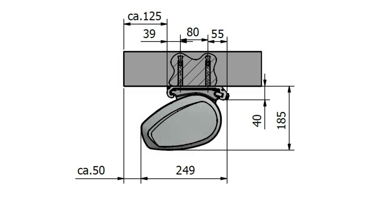 Die hochwertige Kassettenmarkise Smartbox von WOundWO als Deckenmontage, bei Frimey GmbH.