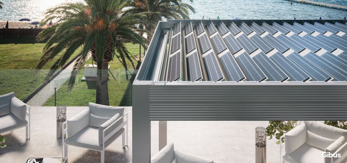Gibus Energy Solar Lamellendach