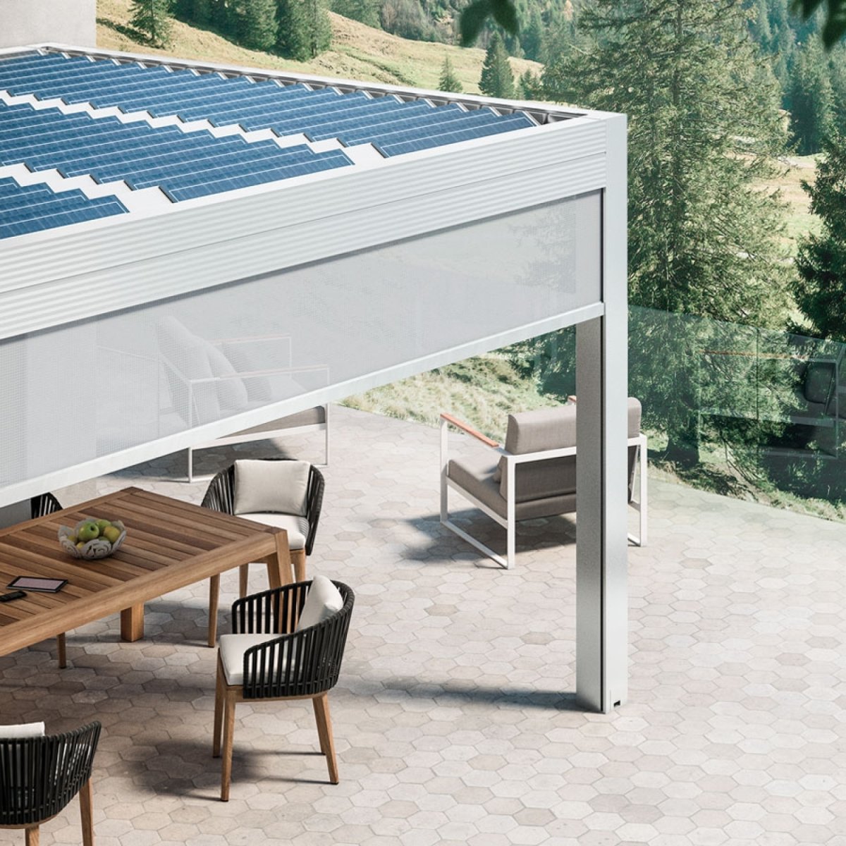 Gibus Energy Solar Lamellendach