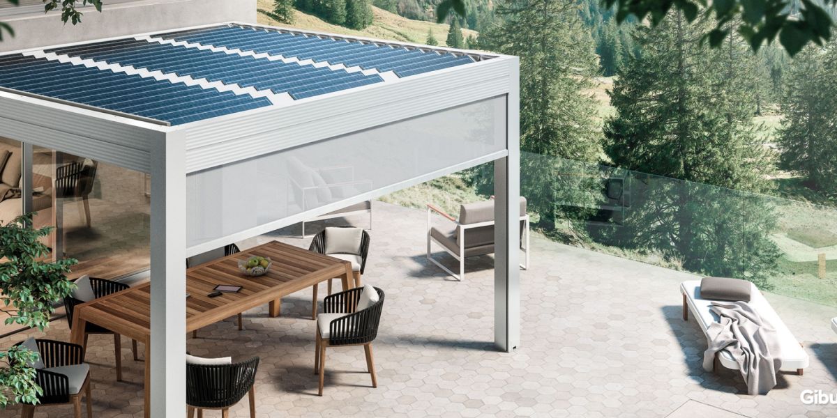Gibus Energy Solar Lamellendach