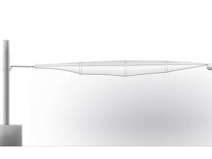 C4sun Sonnensegel Mast